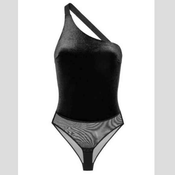 New! Undress Code Black Reach For The Stars Bodysuit 3121 - Picture 2 of 11